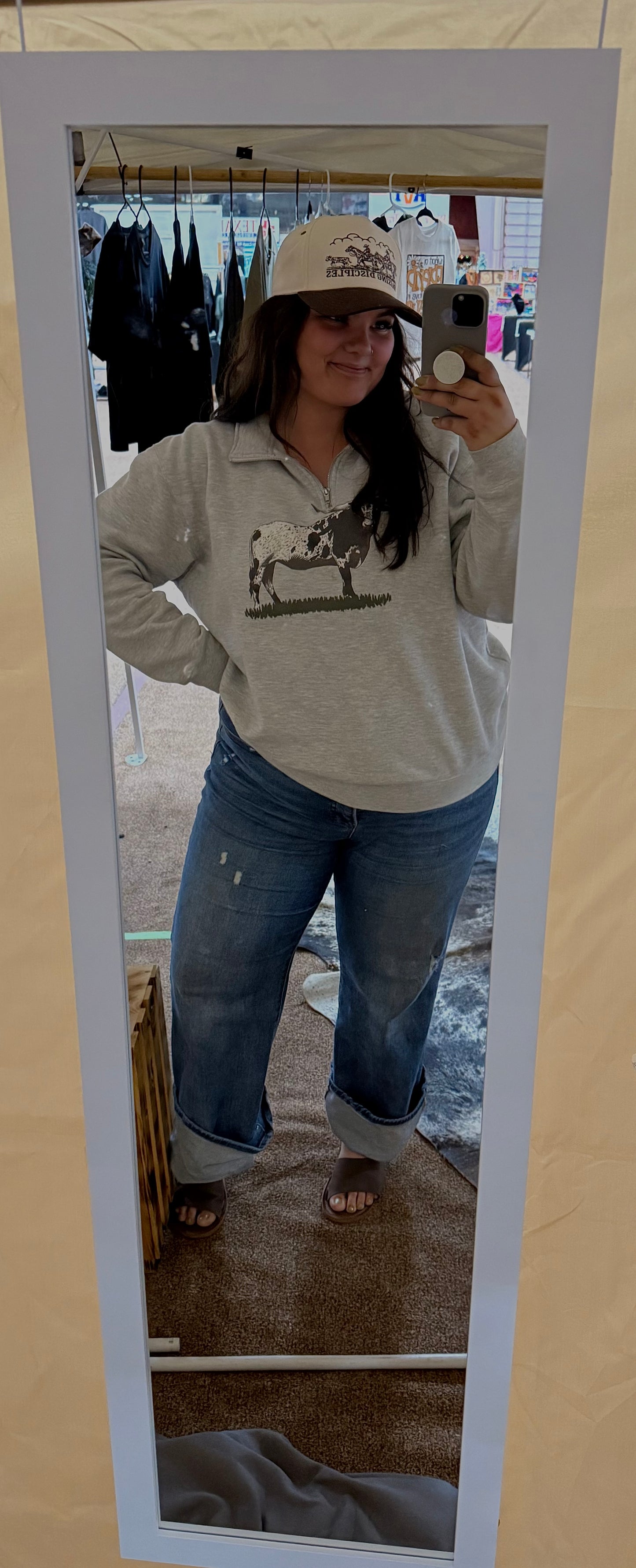 Longhorn Quarter Zip