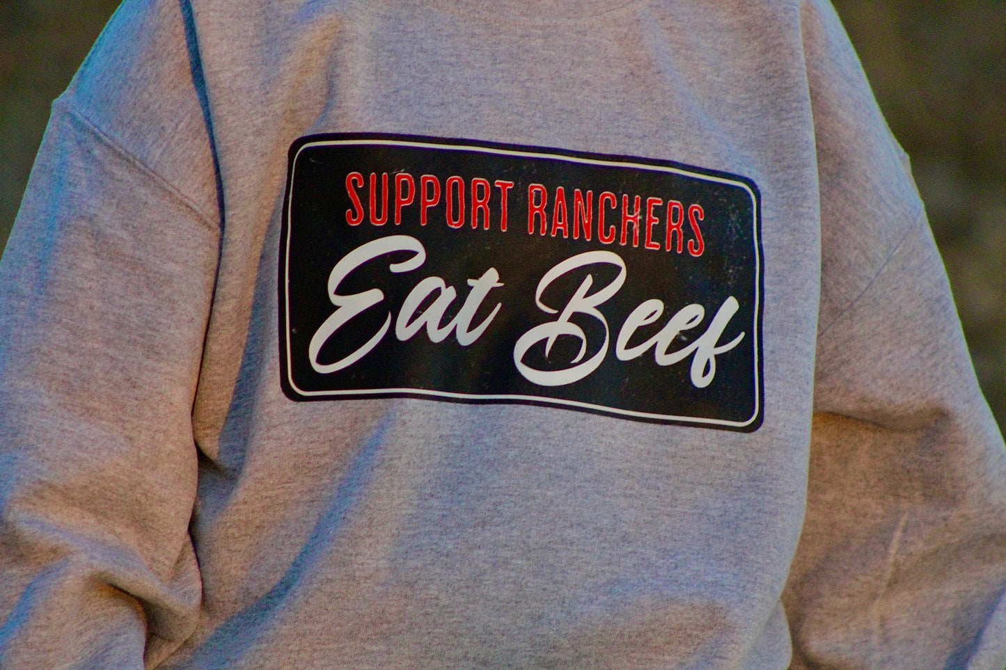 Eat Beef Crewneck