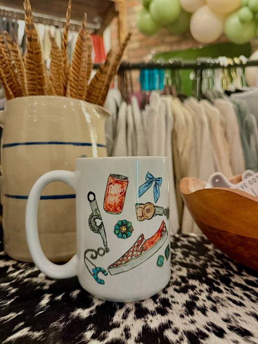 Punchy Collage Cup