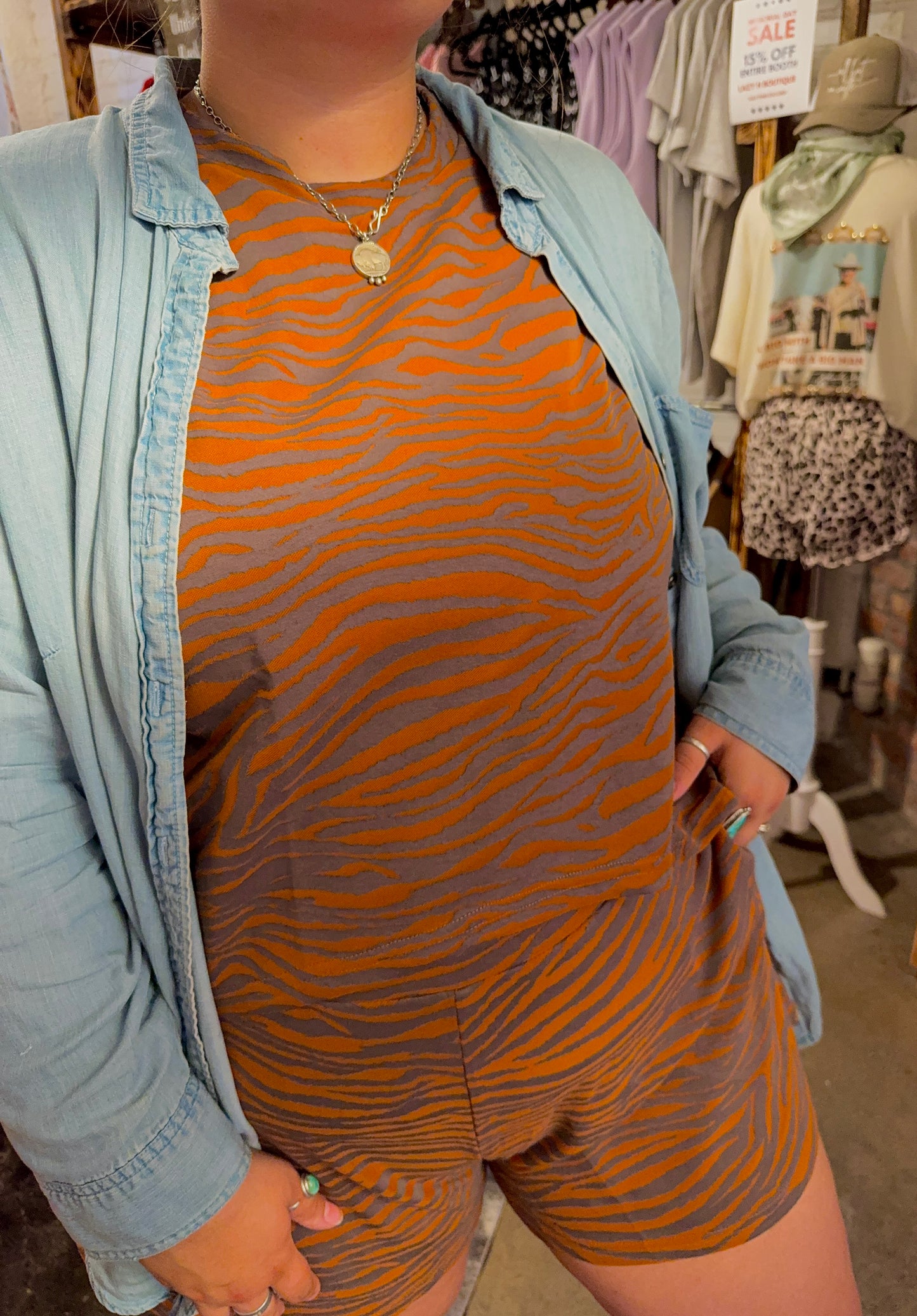 Tiger Stripe Bottoms