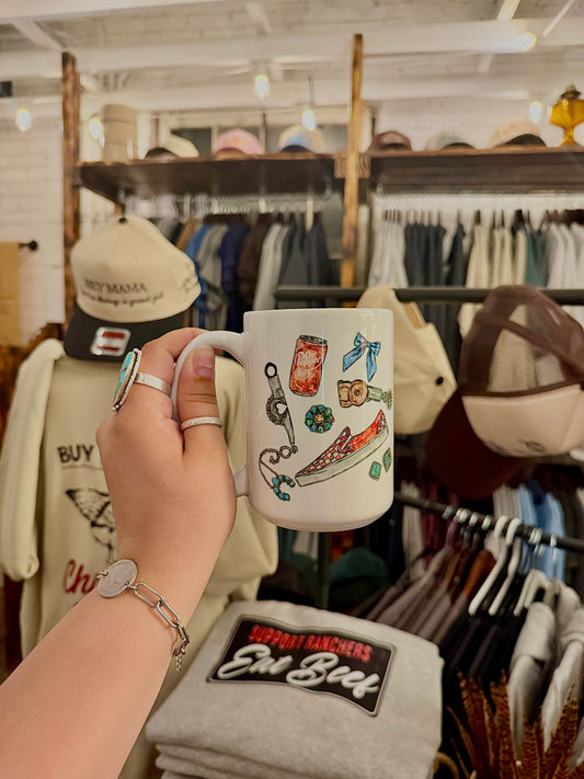 Punchy Collage Cup