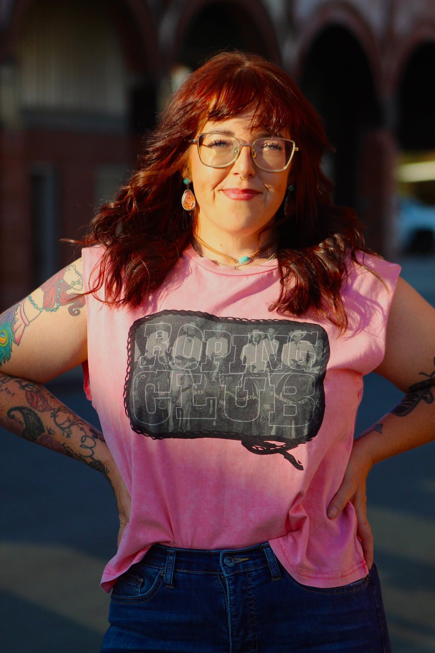 Ropin’ Crew Tee