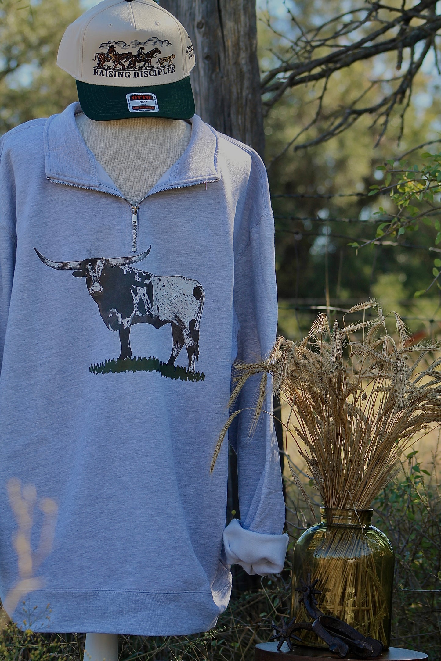 Longhorn Quarter Zip
