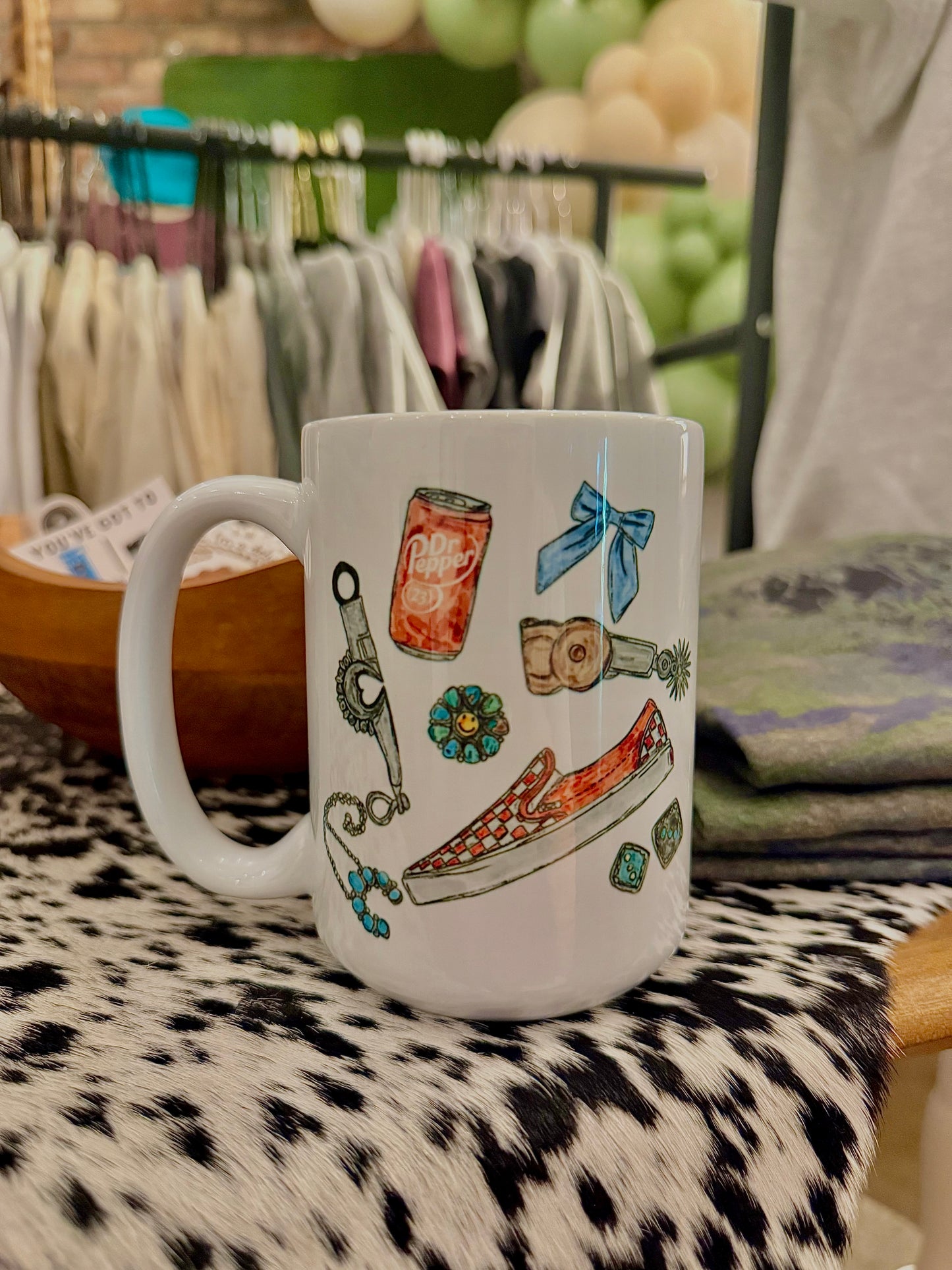 Punchy Collage Cup