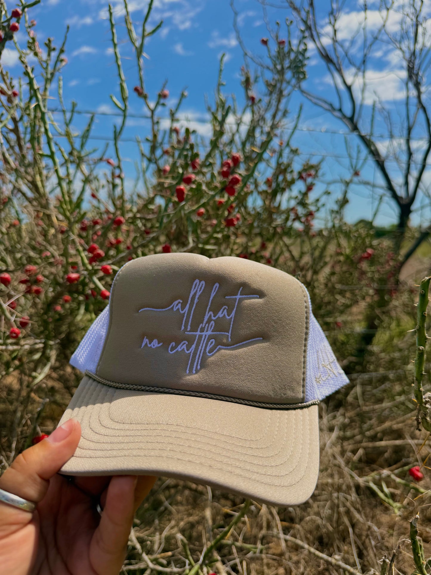 All Hat No Cattle Foam Trucker Hat