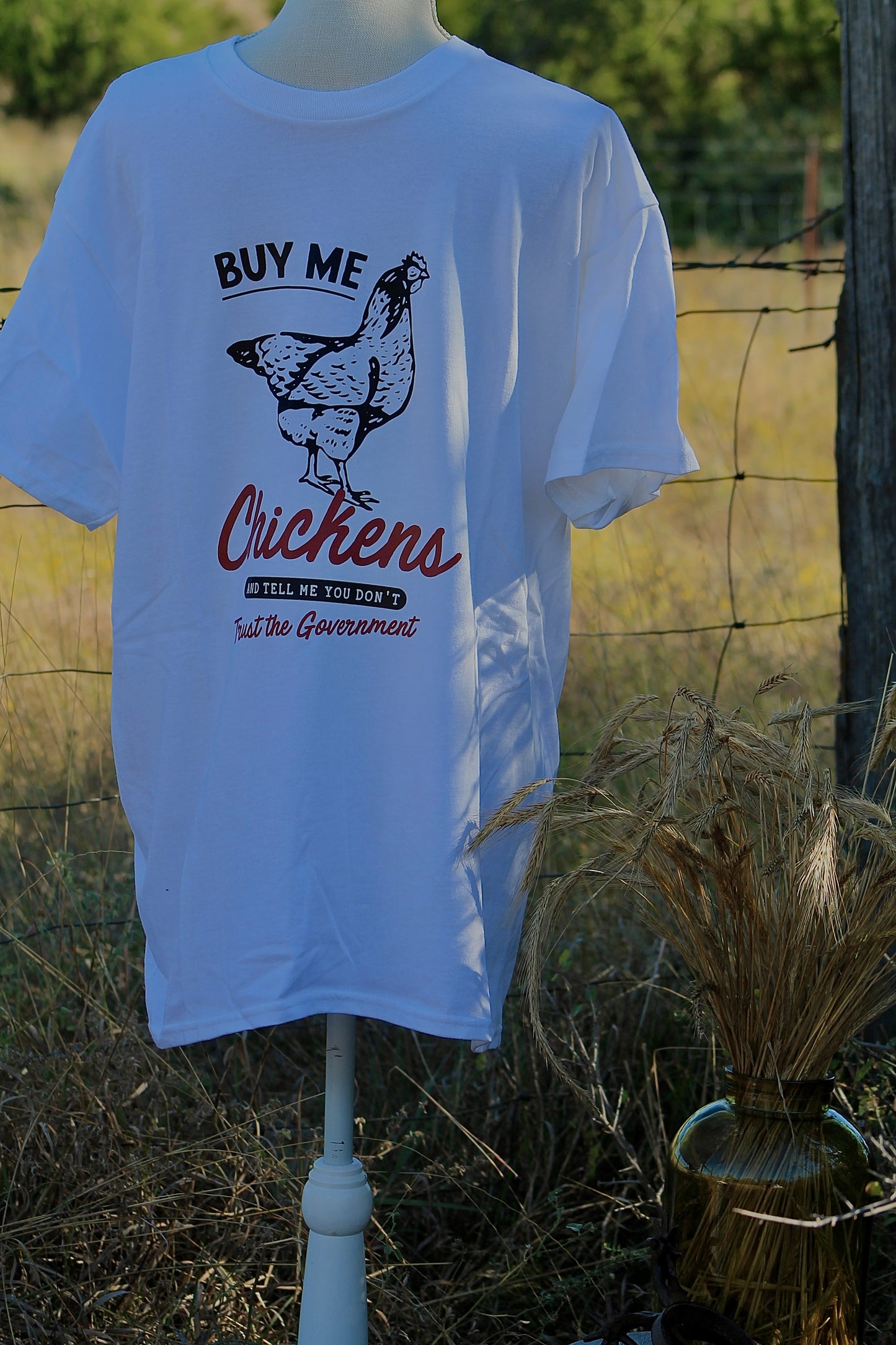Buy Me Chickens Tee