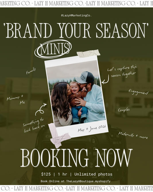 BRAND YOUR SEASON Mini’s