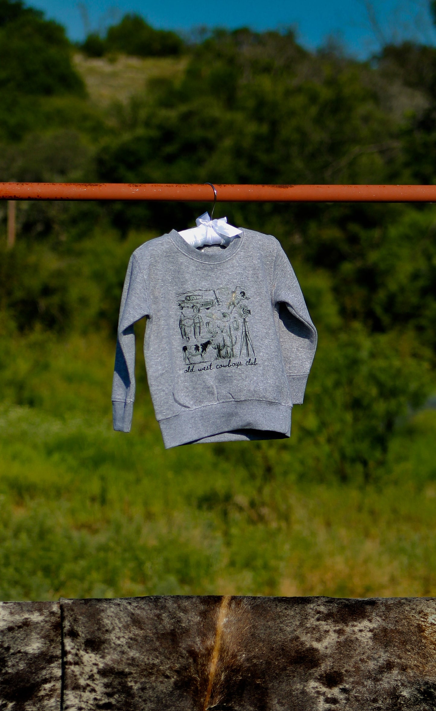 Old West Cowboys Club Toddler Sweatshirt