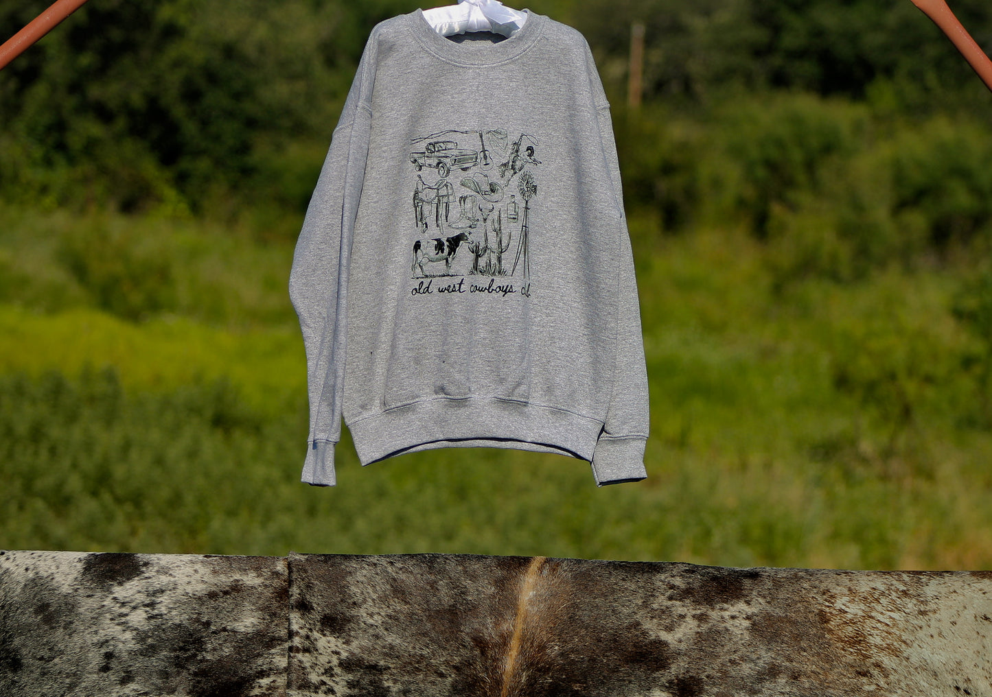 Old West Cowboys Y Crewneck