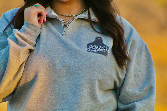Eat Beef Quarter Zip