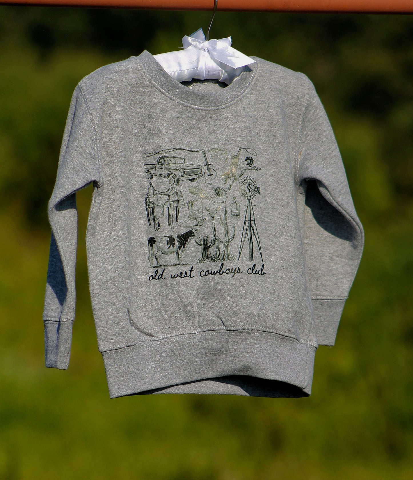 Old West Cowboys Club Toddler Sweatshirt