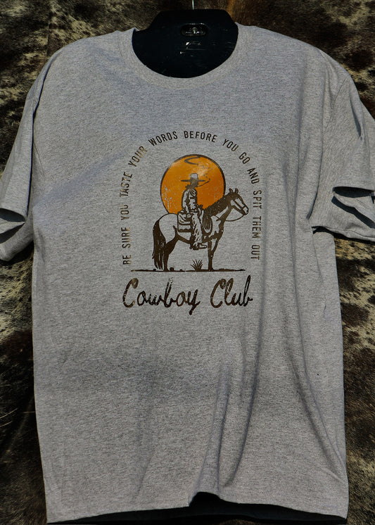 Cowboy Club Tee