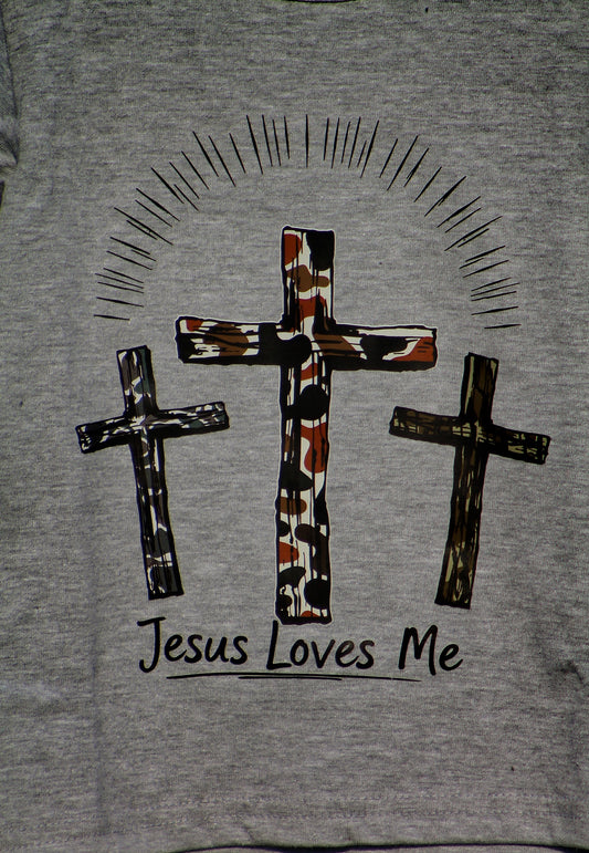 Jesus Loves Me Toddler Tee