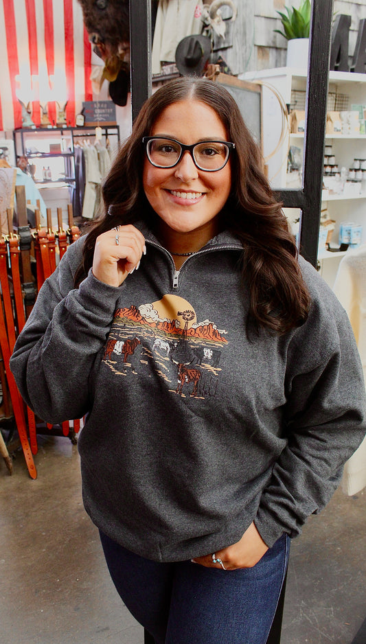 Western Scene Quarter Zip