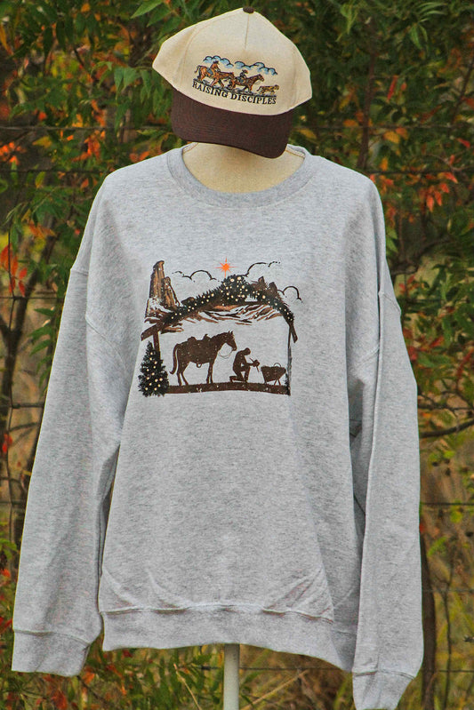 Cowboy Christmas Sweatshirt
